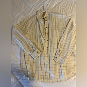 Women’s Cream Colored Flannel